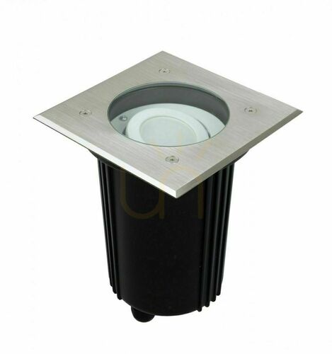 Kontrola Venkovní walkover světlo SU-MA 6725 D stříbrné 15x15 cm IP67