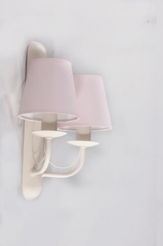 Kontrola Dvojitá nástěnná lampa FIORA CREAM č. 3270