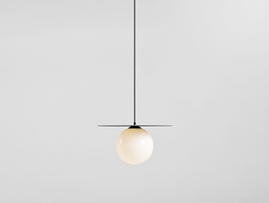 Závěsná lampa SKIVA BALL L - černá small 3