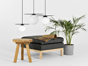 Závěsná lampa SKIVA BALL S - černá small 2