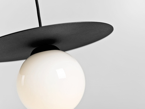 Závěsná lampa SKIVA BALL S - černá small 4