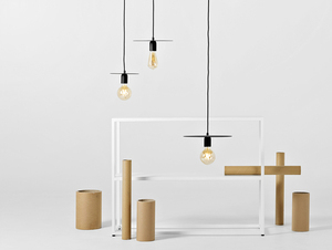 Závěsná lampa SKIVA M - černá small 2
