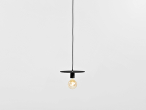 Závěsná lampa SKIVA M - černá small 3