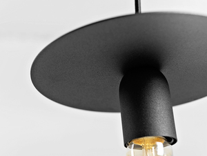 Závěsná lampa SKIVA M - černá small 4