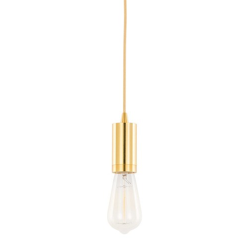 Kontrola Závěsné svítidlo Italux Moderna E27 zlaté DS-M-038 GOLD