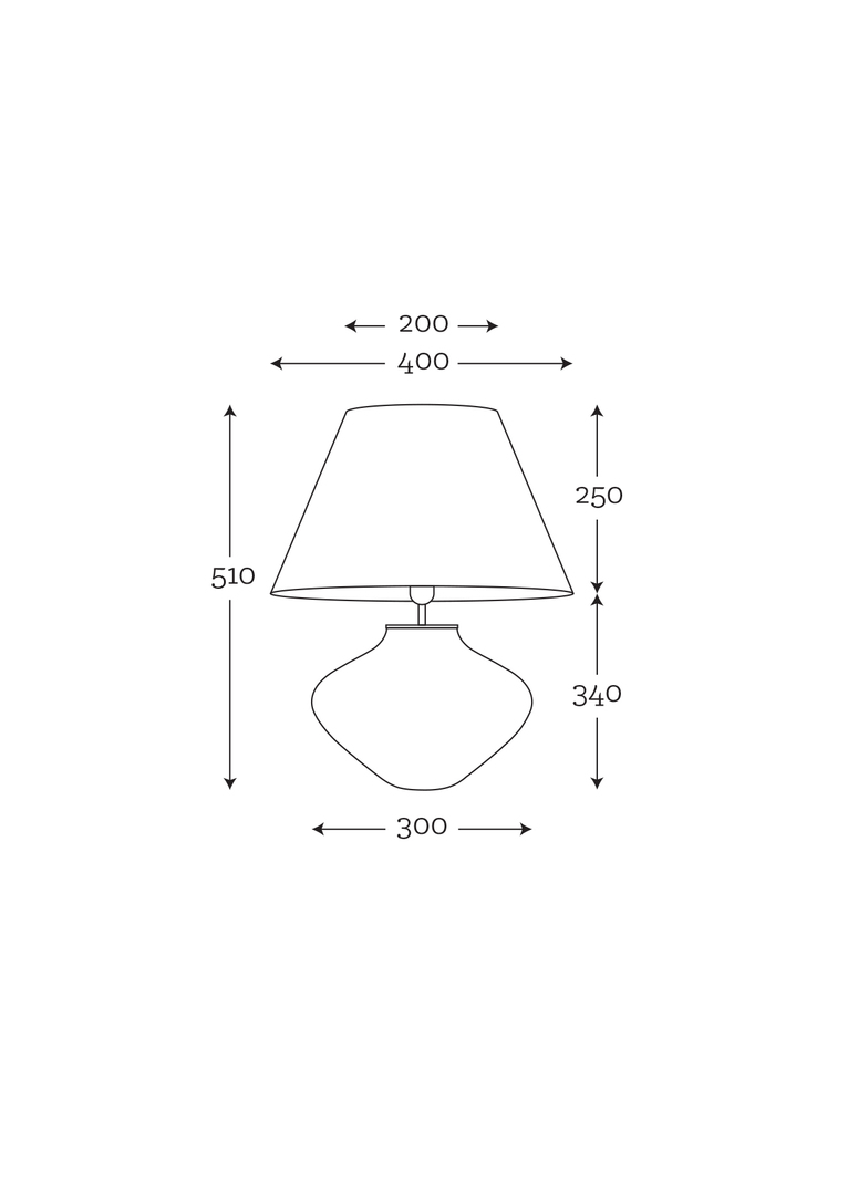 Zobrazit Noční lampa Bali transparentní béžová / bílá Famlight E27 60W polská výroba Noční lampa Bali transparentní béžová / bílá Famlight E27 60W polská výroba