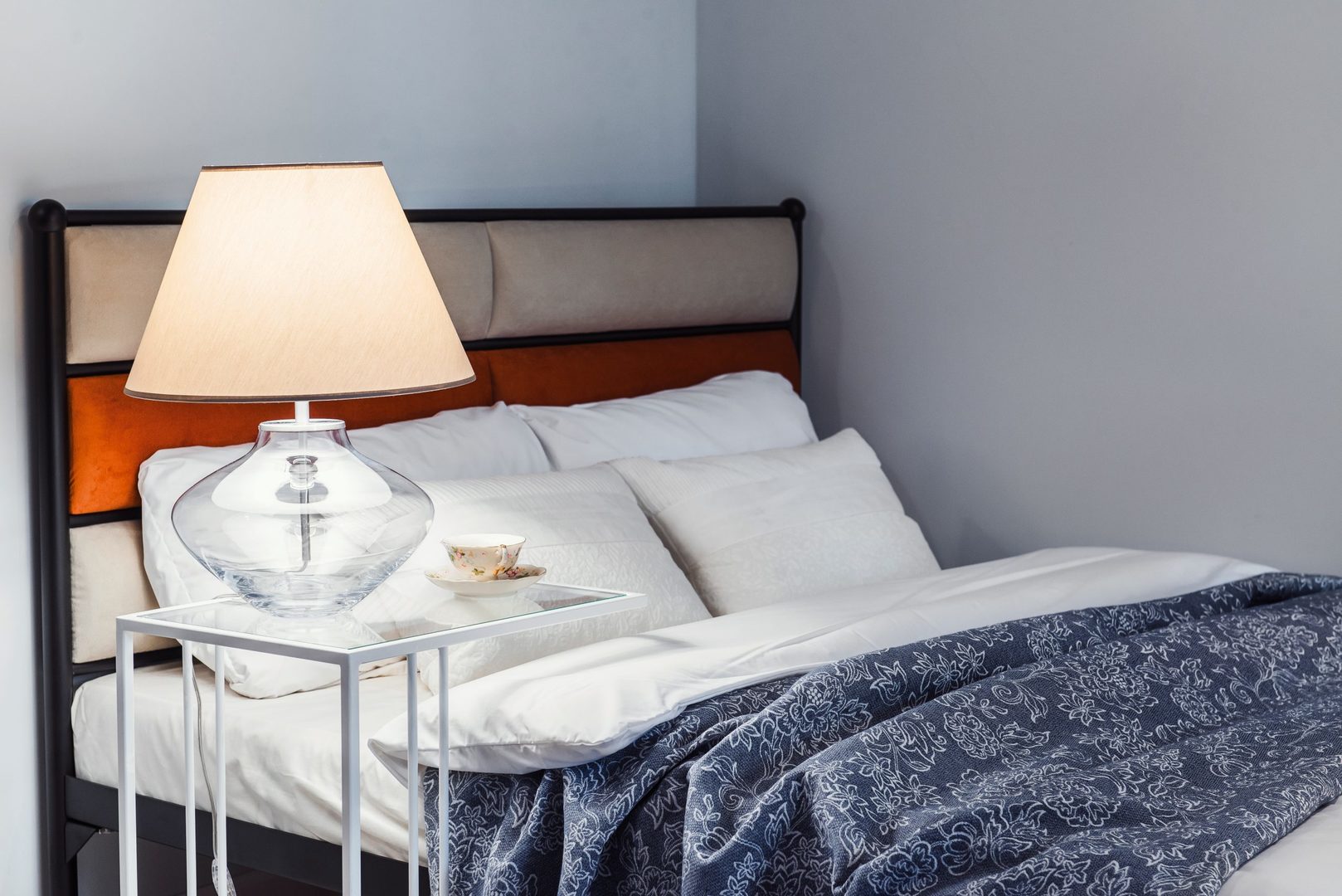 Kontrola Noční lampa Bali transparentní béžová / bílá Famlight E27 60W polská výroba Noční lampa Bali transparentní béžová / bílá Famlight E27 60W polská výroba