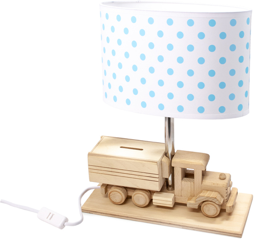 Kontrola Dětská stolní lampa Truck - prasátko 411.24.14
