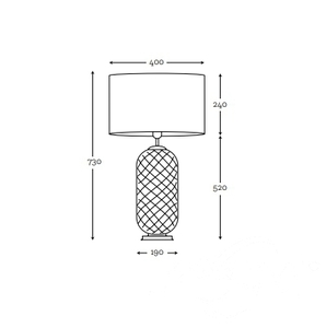 Krásná stolní lampa Chloe Lister Brown Famlight E27 60W měď 6 Krásná stolní lampa Chloe Lister Brown Famlight E27 60W měď small 6