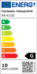 Venkovní nástěnné svítidlo SU-MA Karo KR-K100 LED 10W IP54 tmavě šedé small 2