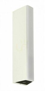 Venkovní nástěnné svítidlo SU-MA Tin bílé 30 cm LED 6W M1401 W small 0