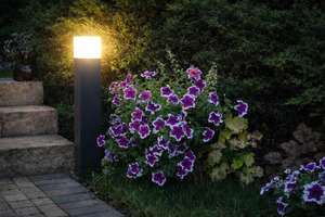 Venkovní stojací lampa SU-MA Cube Max CB-MAX 400 AL stříbrná 40 cm small 2