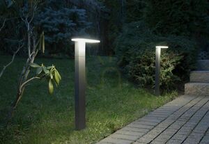 Venkovní stojací lampa SU-MA Fler LED 10W 58 cm tmavě šedá 17602-580 DG small 2