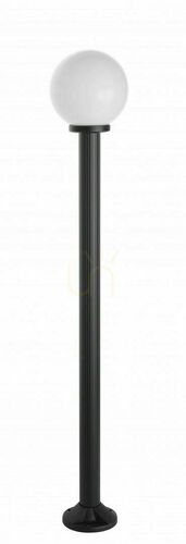 Kontrola Venkovní stojací lampa SU-MA KULE černá 170 cm K 5002/1/K 200