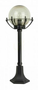 Venkovní stojací lampa SU-MA Kule černá patina 72 cm K 5002/3/KPO small 1