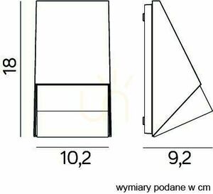Venkovní nástěnné svítidlo SU-MA Oli M1503 tmavě šedé IP54 GU10 small 1