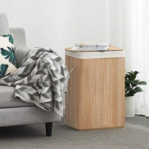 Bambusový koš na prádlo SONGMICS LCB10Y přírodní 72 l small 3