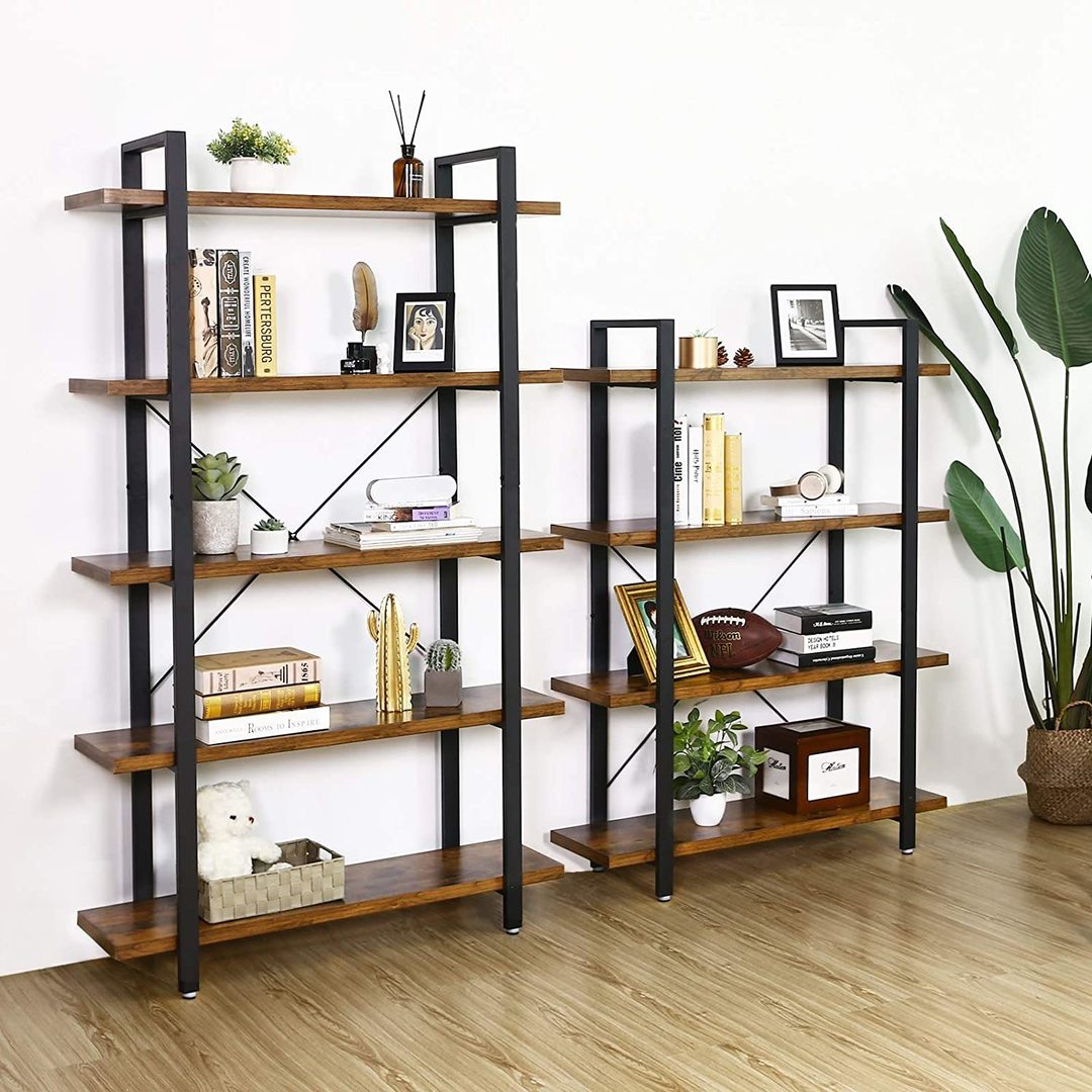 Kontrola Designová podkrovní knihovna Rustikální hnědá LLS55BX Designová podkrovní knihovna Rustikální hnědá LLS55BX