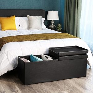 Úložná lavice SONGMICS 120 l LSF75BK černá small 1