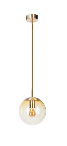 Kontrola BACAN kuchyňské závěsné svítidlo sada 1 Famlight 14,5 cm E27 60W mosazné provedení