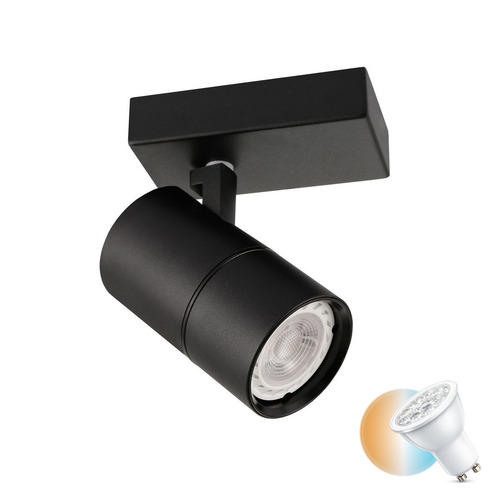 Kontrola Reflektor Italux Laconi černý GU10 35W IP20 SPL-2813-1B-BL