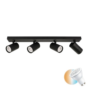 Reflektor Italux Laconi 4xGU10 černý SPL-2813-4B-BL small 0
