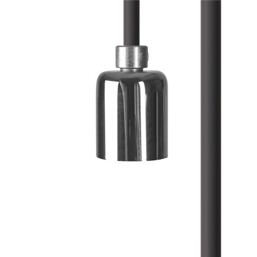 Kontrola Zavěšení CAMELEON CABLE GU10 3,5 M ČERNÁ / CHROMOVÁ