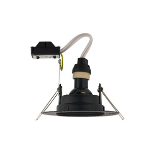Vestavné svítidlo Nowodvorski ECHO 8372 GU10 černé, otvor Ø8 cm small 2