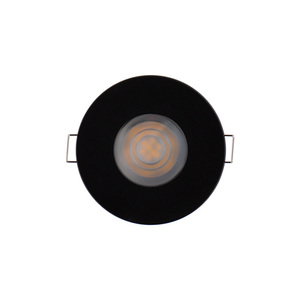Zápustné koupelnové svítidlo Nowodvorski GOLF 8376 GU10 IP54 černé otvor 6,8 cm small 1