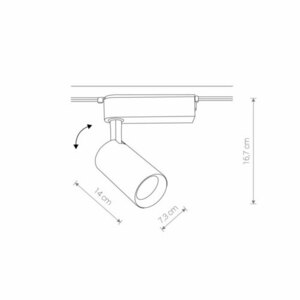 Svítidlo PROFILE IRIS LED WHITE 30W, 3000K small 1