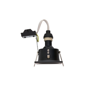 Vestavné bodové svítidlo DELTA 8370 černé čtvercové GU10 max 15W IP54 NOWODVORSKI small 2