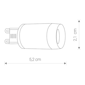 Žárovka LED, G9, 3W 9173 Nowodvorski small 2
