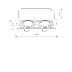Svítidlo DOWNLIGHT BLACK II ES111 small 1