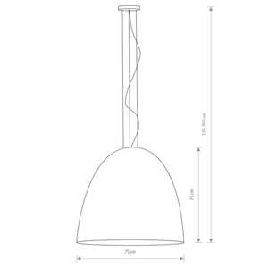 Svítidlo EGG WHITE XL small 1