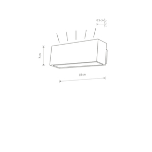 Venkovní nástěnné svítidlo nahoru / dolů UNIT LED small 1