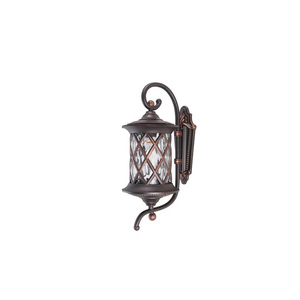 Venkovní nástěnné svítidlo Nowodvorski Lantern 6911, černá s měděnou patinou, E27 max 25 W LED, IP23 small 0
