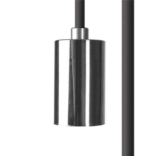 Kontrola Závěs Nowodvorski Cameleon Cable E27 8658, kabel 1,5 m, černý / chrom