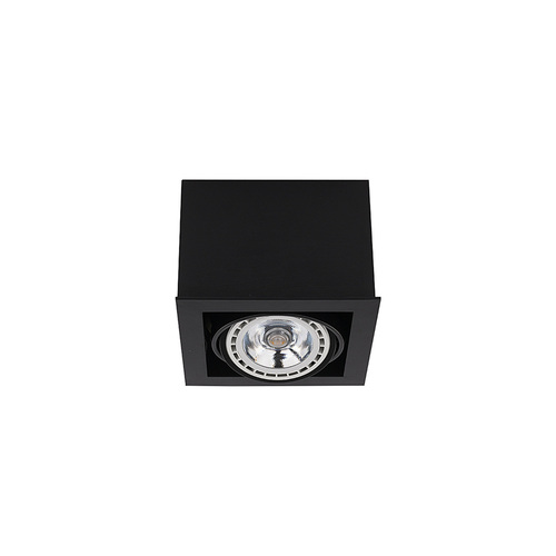 Kontrola Černé stropní svítidlo Nowodvorski BOX I 9495 1×GU10 ES111 max. 15 W