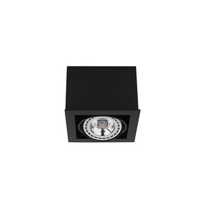 Černé stropní svítidlo Nowodvorski BOX I 9495 1×GU10 ES111 max. 15 W small 0