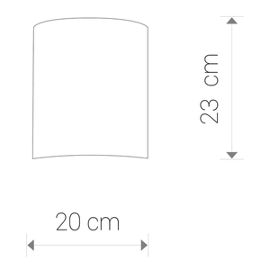 Nástěnné svítidlo ALICE GREY I XS small 1