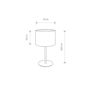 Stolní lampa ALICE GREY IB small 1
