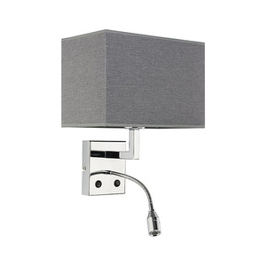 Nástěnná lampa Nowodvorski HOTEL LED GREY small 0