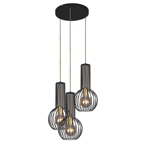 Kontrola Závěsná lampa K-4522 ze série ARVI BLACK