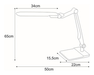Stolní lampa K-BL1207 černá ze série MICA small 1