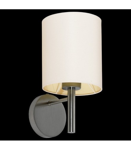 Kontrola Nástěnná lampa Ramko BACH nikl ecru 48629