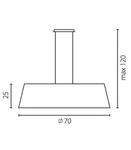 Lustr Ramko KORE W-4 E27 4x LED 15W 70 cm 67206 small 1