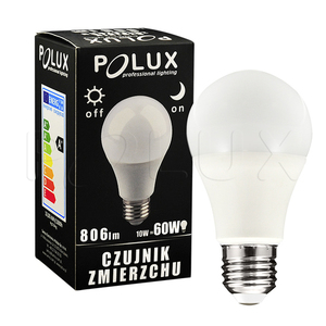 LED žárovka A60 LED žárovka E27 806lm, 10W, 3000K s Dusk SENSOR small 1
