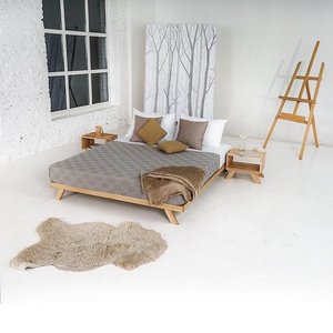 Postel WoodMan Allegro 180x200 bukové dřevo surové dřevo WUA-00799 1 Postel WoodMan Allegro 180x200 bukové dřevo surové dřevo WUA-00799 small 1