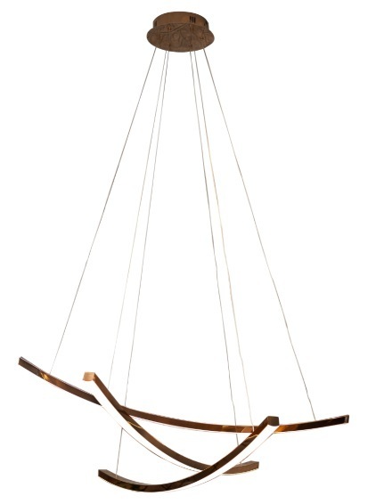 Kontrola Závěsné světlo Max Light Ariel P0312D měděné 3x12W LED 106 cm Závěsné světlo Max Light Ariel P0312D měděné 3x12W LED 106 cm
