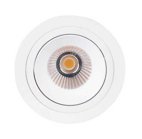 Kontrola Zapuštěné svítidlo Max Light HIDEN H0109 bílé LED 10W 3000K 900 lm Ø9,5 cm